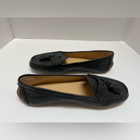 Talbots Everson driving moccasin black color size 7 - Picture 6 of 7